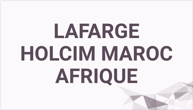 LAFARGE HOLCIM MAROC AFRIQUE